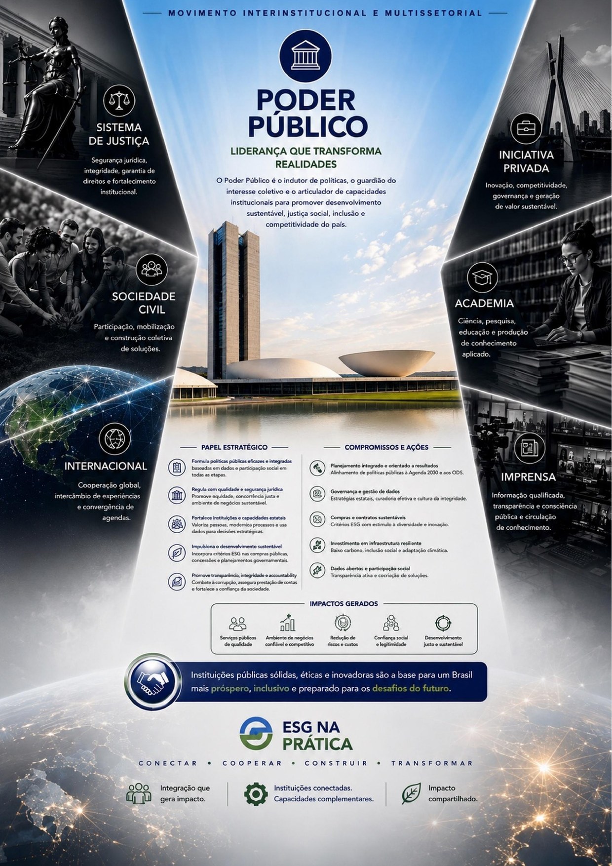 Composição visual do eixo Poder Público