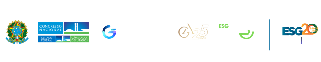 Brasão da República, Congresso Nacional (Senado Federal e Câmara dos Deputados), Instituto Global ESG 25 anos, Movimento ESG e campanha ESG 20 anos